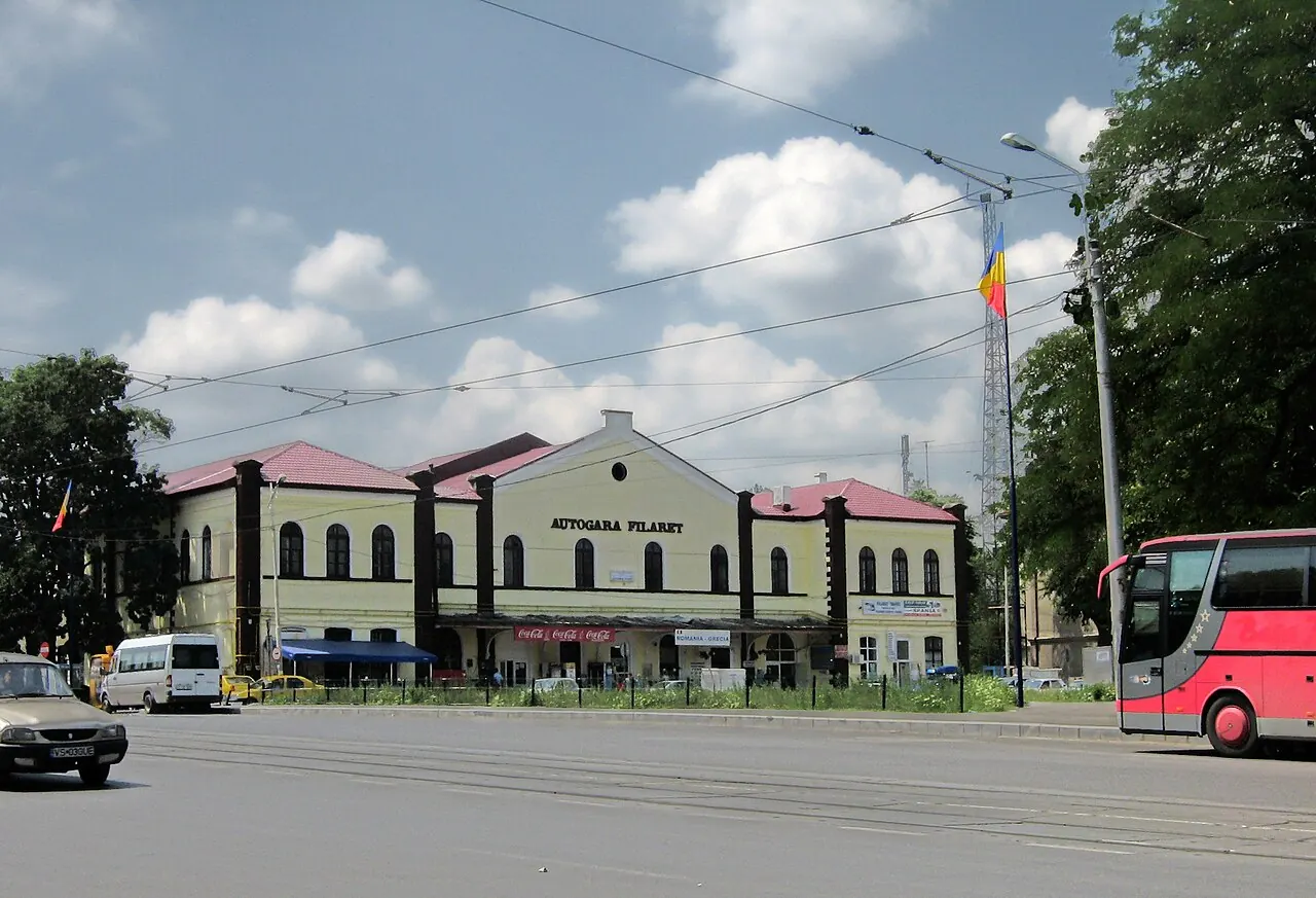 Autogara Filaret in Bucharest, one of three coach stations used on the Iasi run along with Basarab Kennedy and Obor